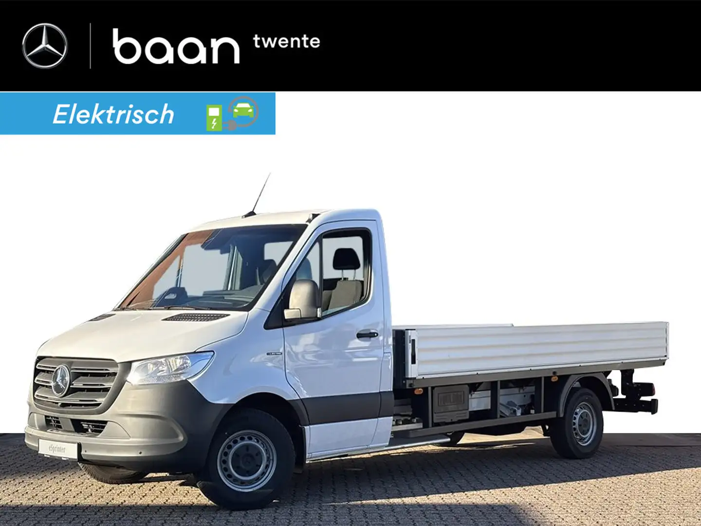 Mercedes-Benz 420 eSprinter Chassis L3 Pro 81kWh I 4250 GVW icm B-ri Blanc - 1