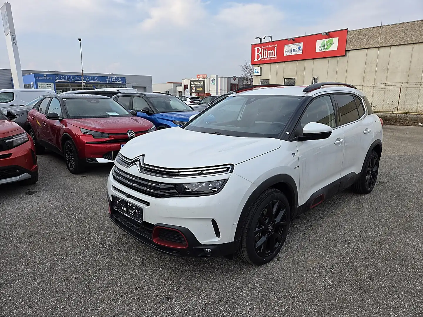 Citroen C5 Aircross Shine Hybrid 225 e-EAT8 Weiß - 1
