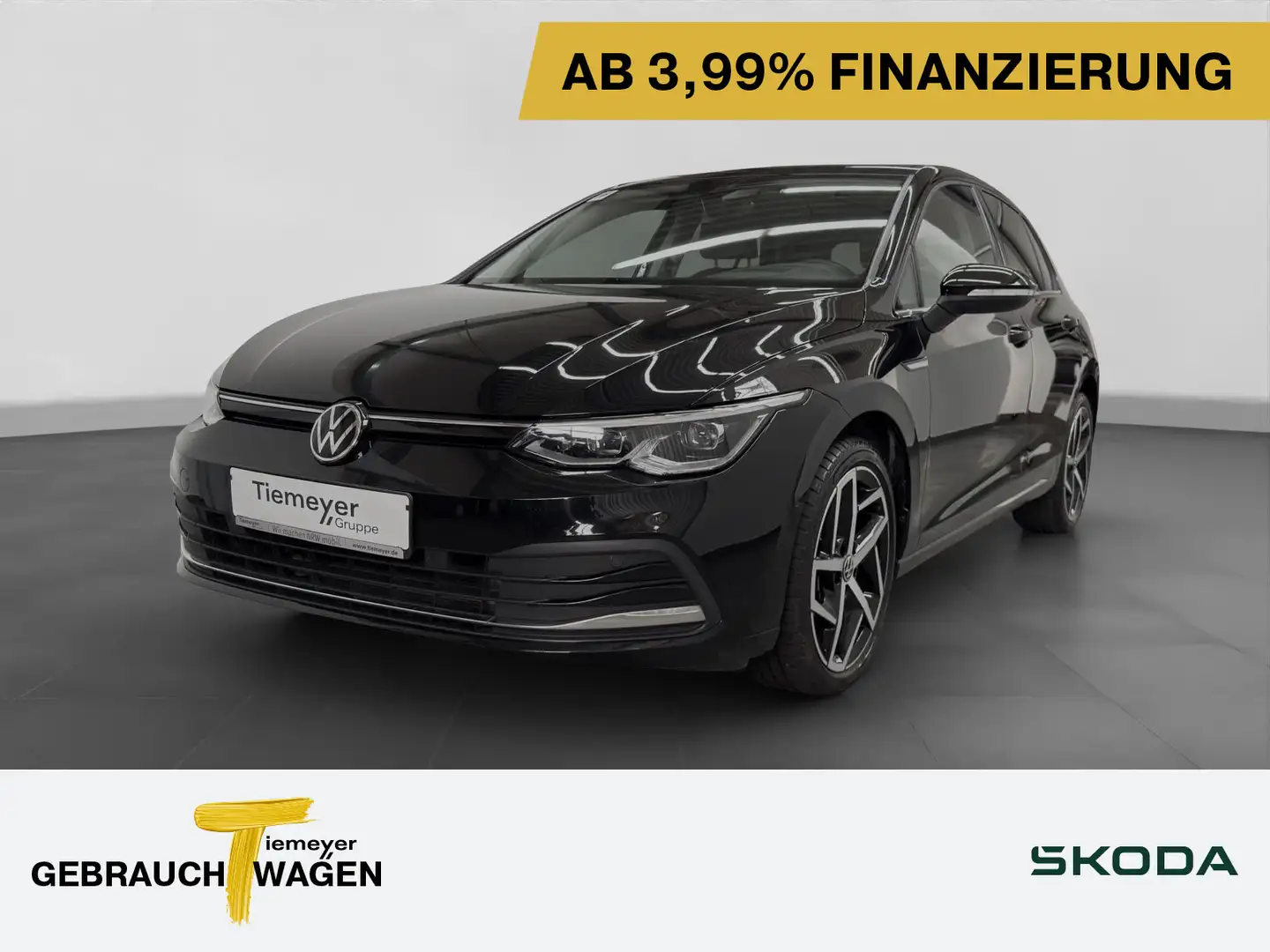 Volkswagen Golf 1.5 TSI STYLE LED+ NAVI KAMERA SITZHZ LM18 Schwarz - 1