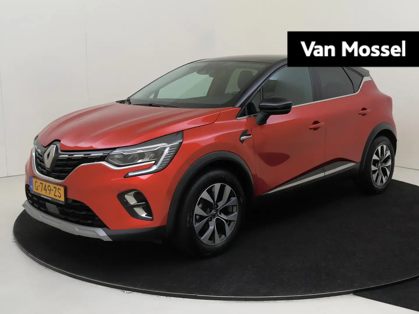 Renault Captur 1.0 TCe 100 Intens | Trekhaak | Navigatie | Achter Rood - 1