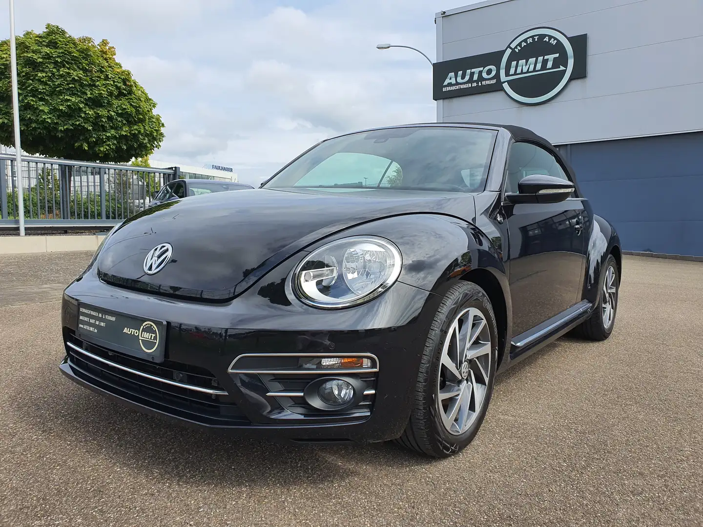 Volkswagen Beetle Cabriolet 1.4 TSI Sound - DSG/Navi/Alarm/WR/2.Hand Schwarz - 1