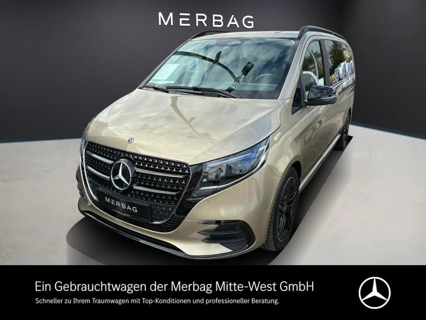 Mercedes-Benz V 250 d AVANTGARDE Lang AHK AUT Facelift Leder Or - 1