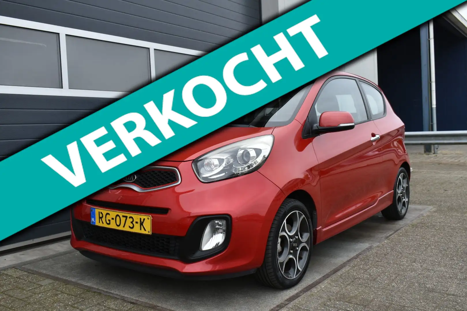 Kia Picanto 1.2 CVVT Comfort Pack Rood - 1