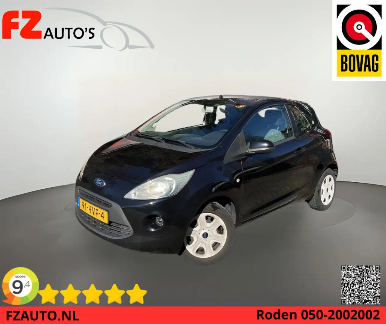 Ford Ka/Ka+ 1.2 Cool & Sound start/stop | 123.454 KM | Zuinig Zwart - 1