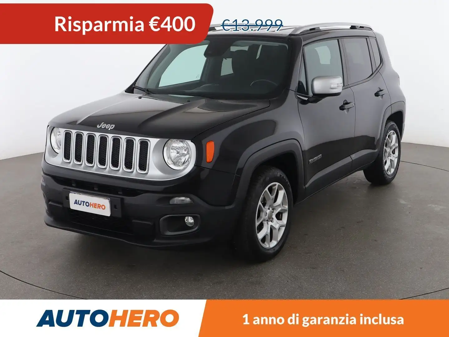 Jeep Renegade 1.6 M-Jet Limited FWD Nero - 1