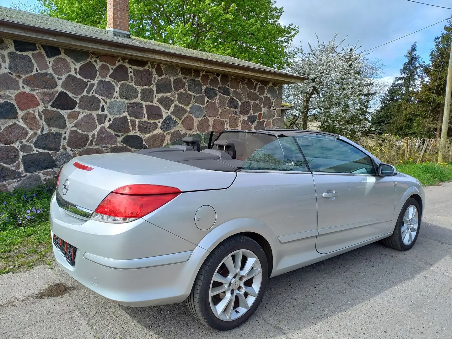 Opel Astra H Twin Top Edition Argent - 2