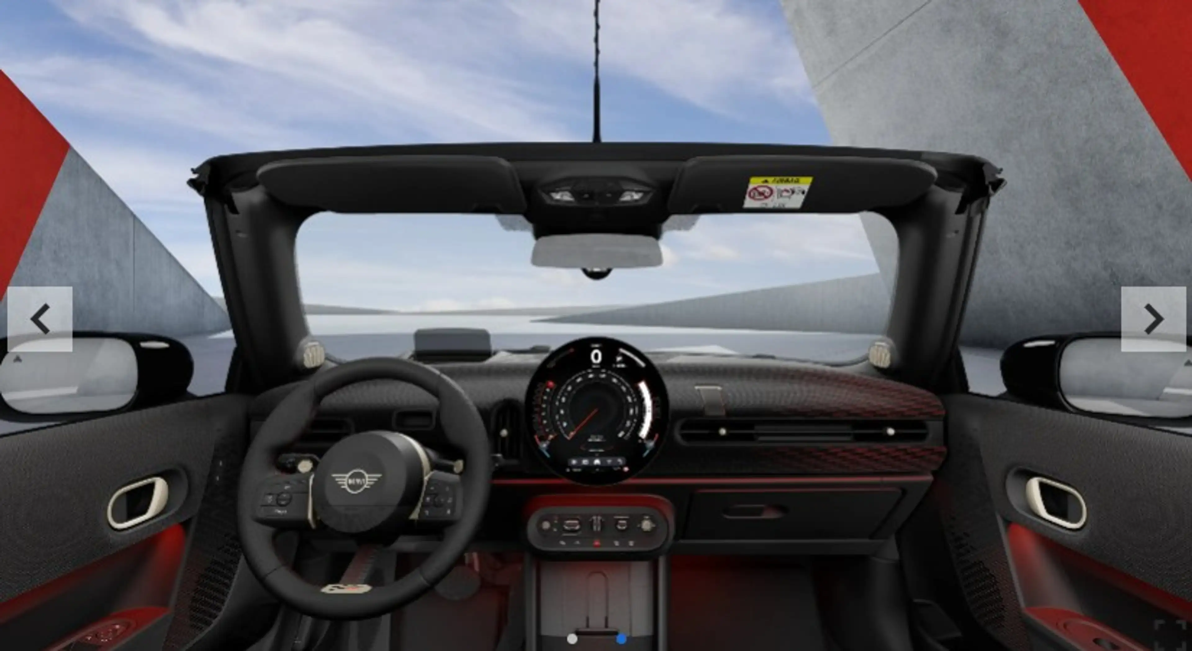 MINI Cooper S Cabrio 2.0 John Cooper Works XL | Alarm | Motorkapstripin — photo 2