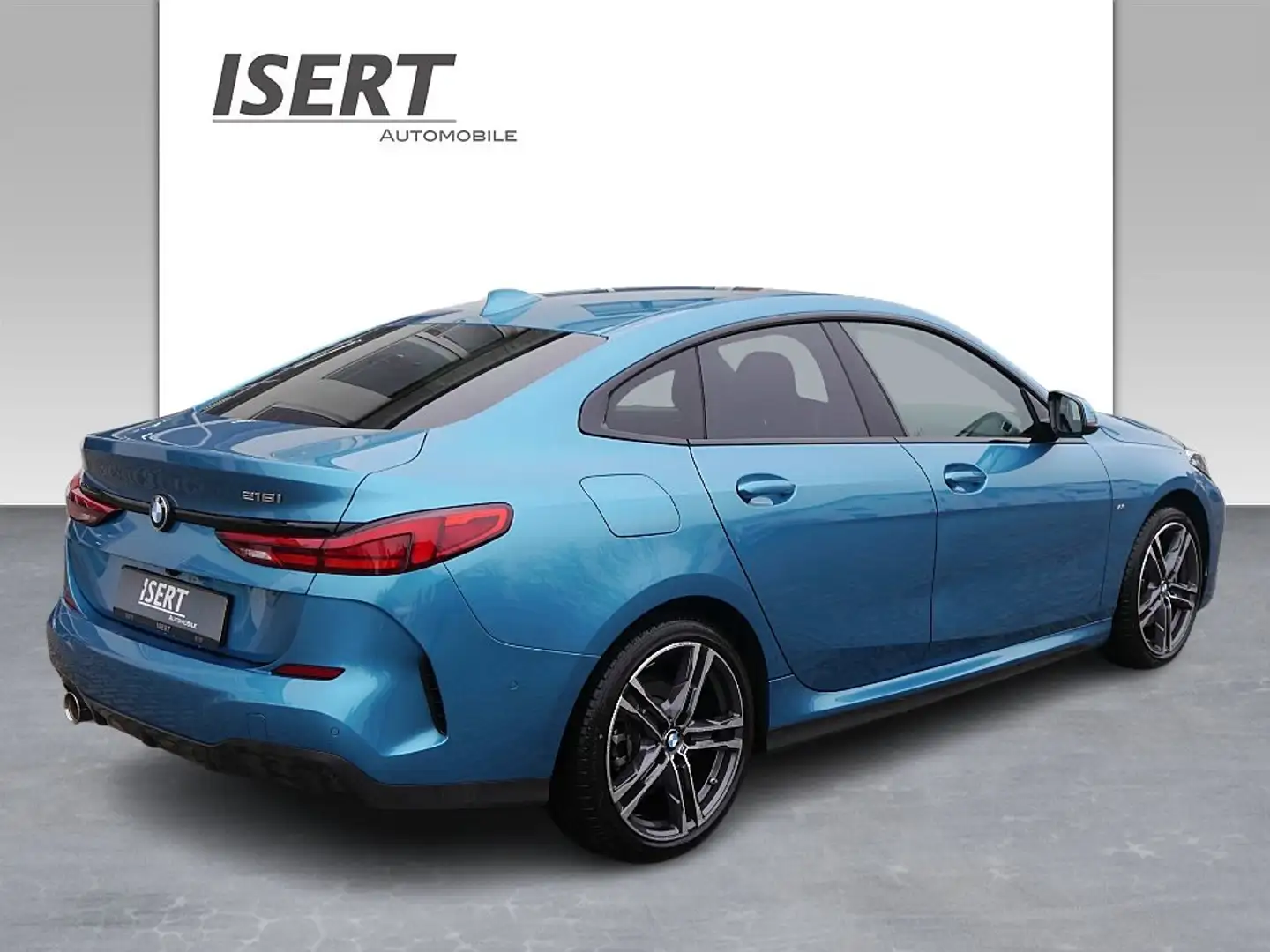 BMW 218 i Gran Coupe M Sport A. +H&K+LIVE PROF.+RFK Blau - 2