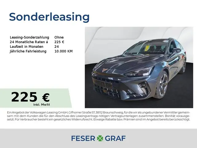 CUPRA Leon Sportstourer 2.0 TDI DSG|GJR|AHK|RFK|Navi