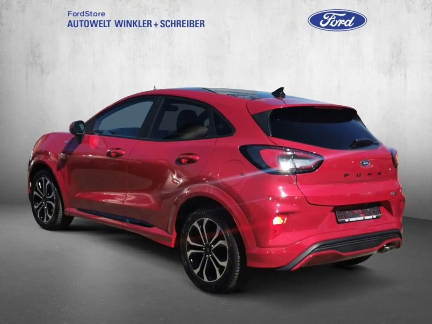 Ford Puma 1.0 EcoBoost Hybrid ST-LINE Rouge - 2