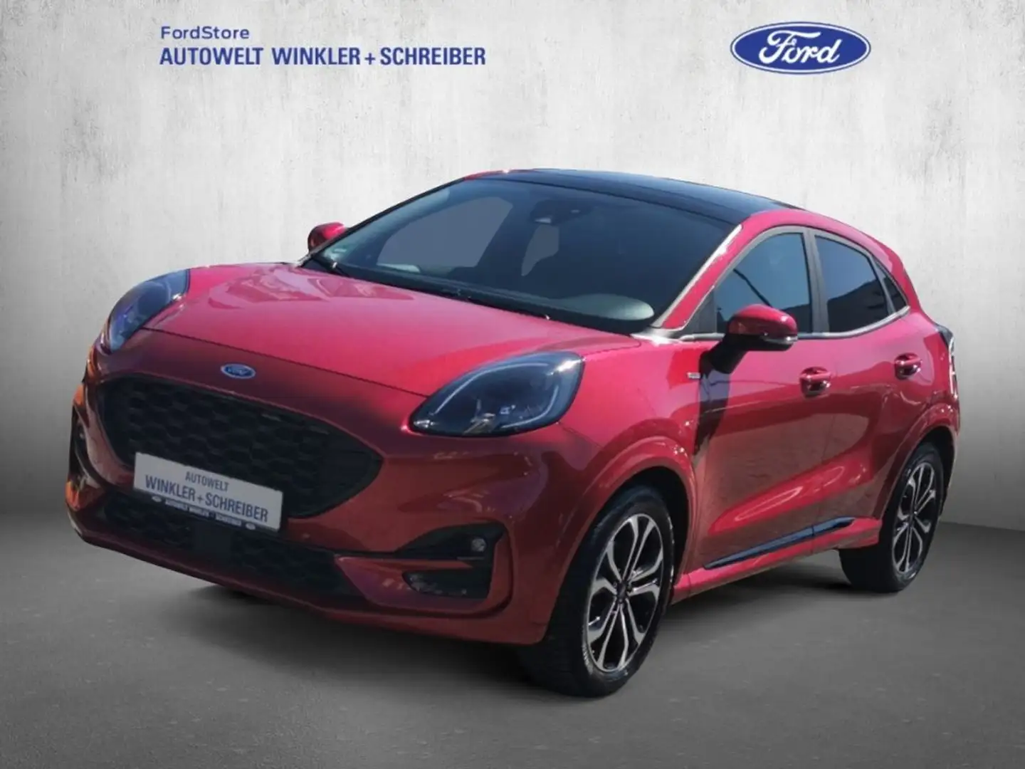 Ford Puma 1.0 EcoBoost Hybrid ST-LINE Rouge - 1