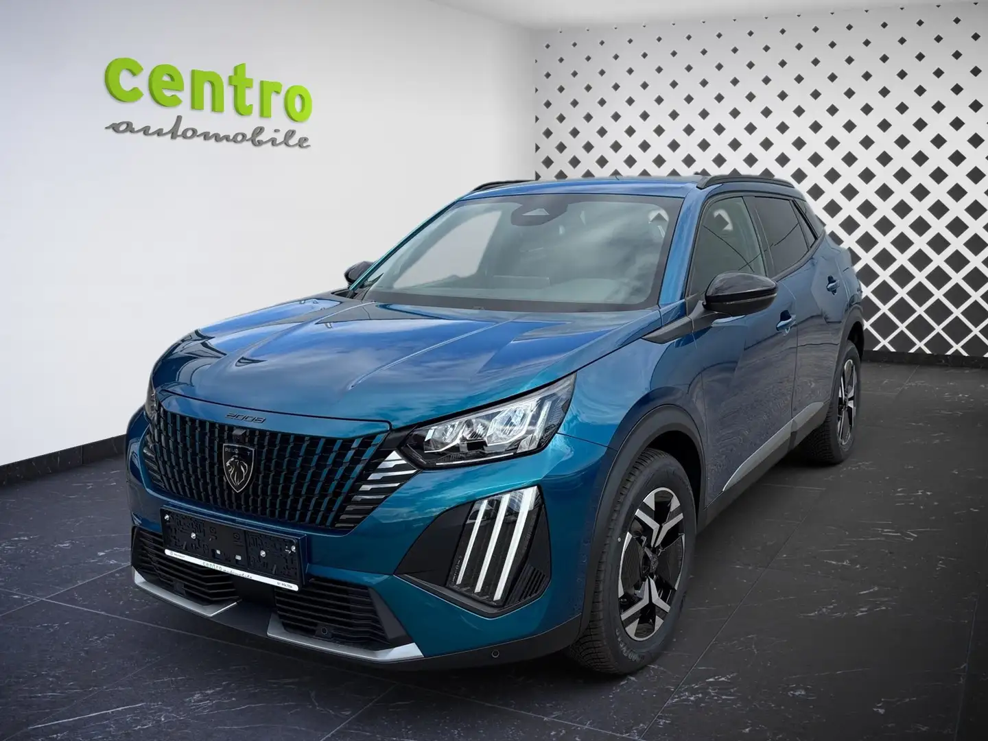 Peugeot 2008 Allure Pure Tech 100 Blau - 1