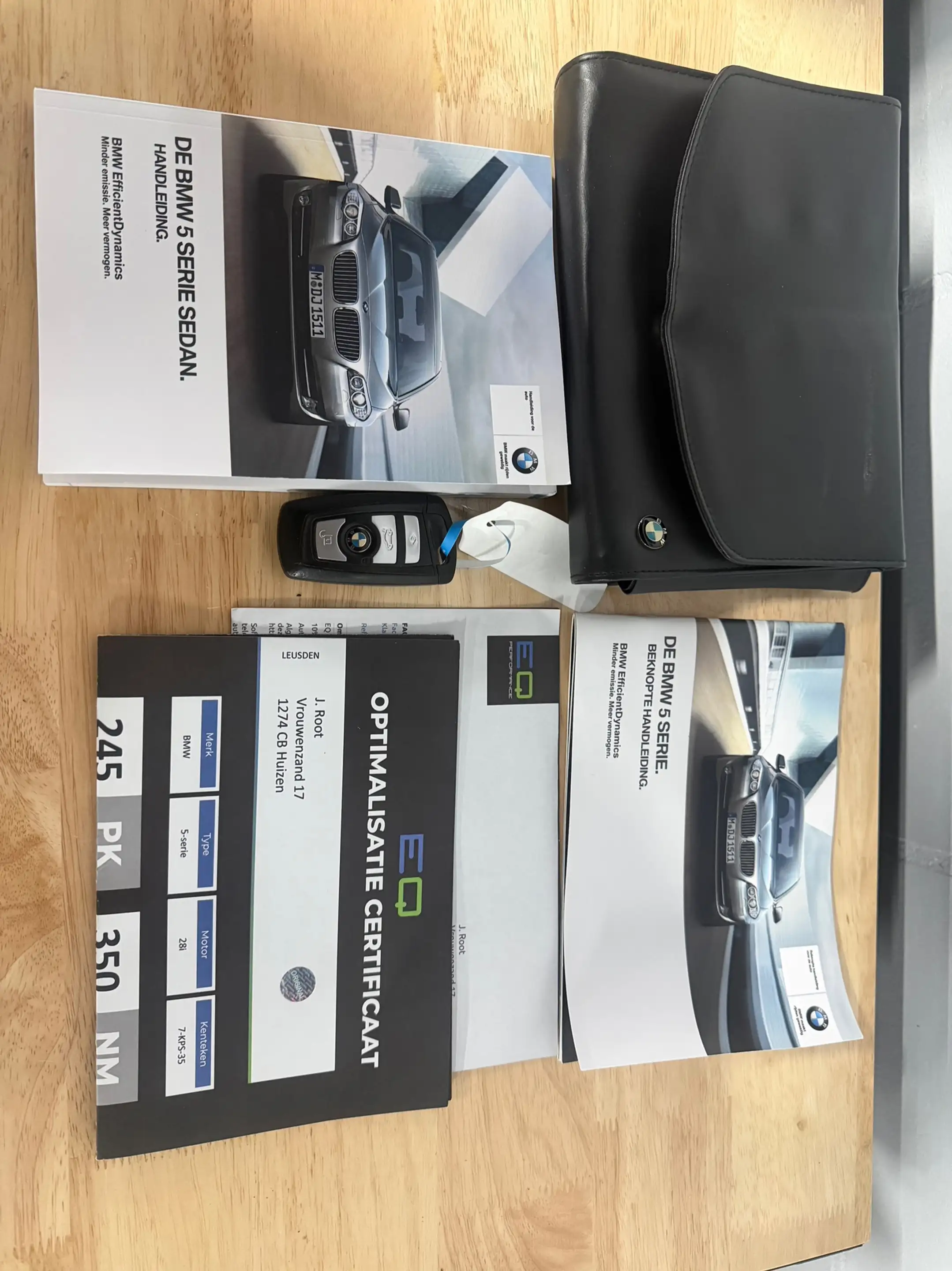BMW 528 5-serie 528i/ M pakket/ nap/ 3e EIG/ dealeronderho — photo 4