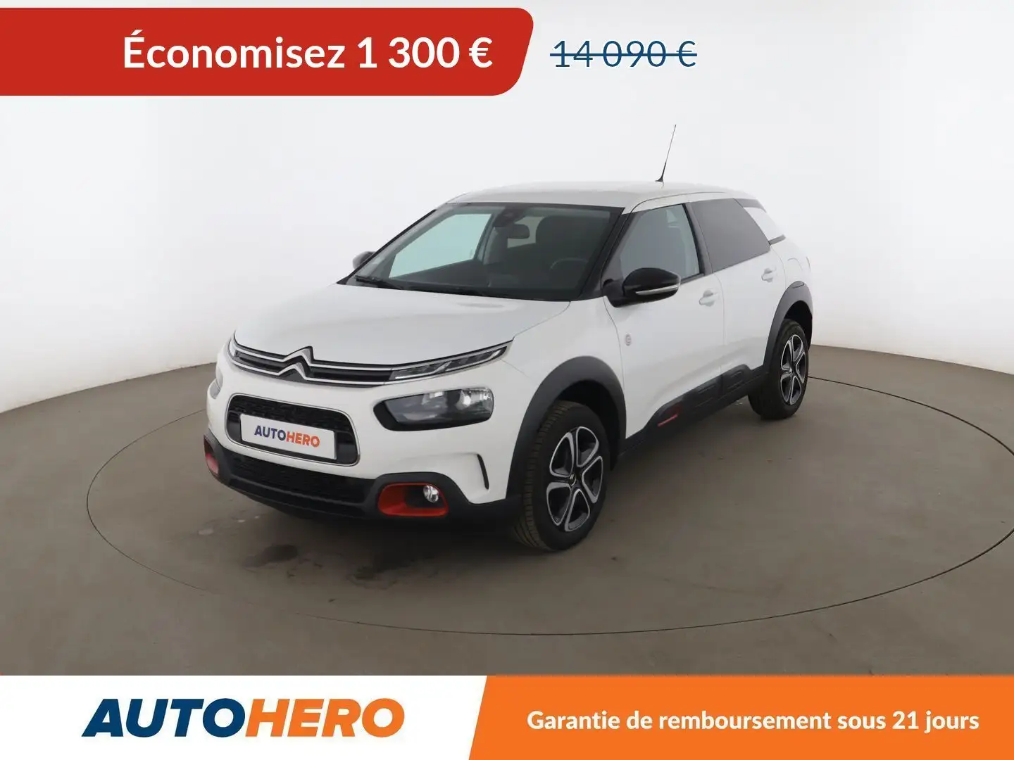 Citroen C4 Cactus 1.5 Blue-HDi C-Series BV6 Blanc - 1