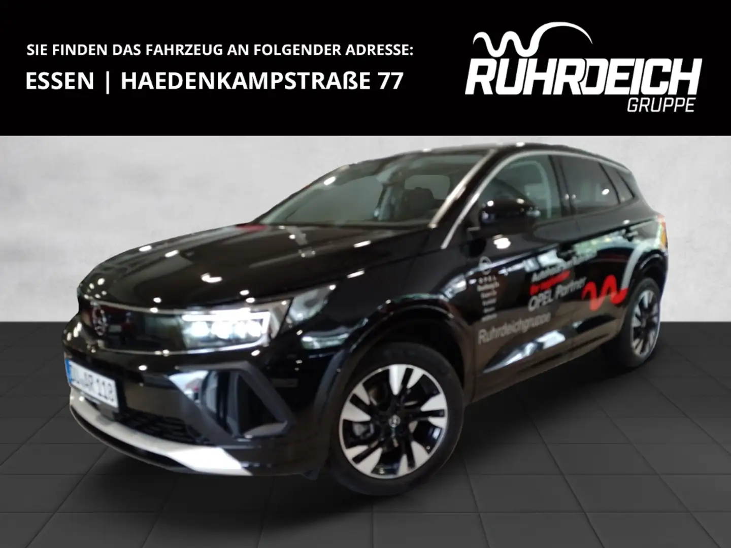Opel Grandland Business Elegance LEDER NAVI AHK KLIMA-AT LHZ+SHZ Negro - 1