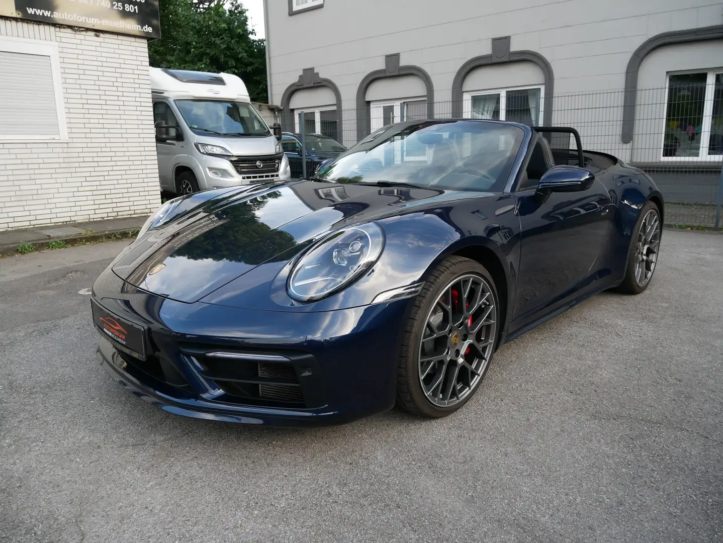 Porsche 911 Carrera 4 Cabriolet Sport Design Lift 360Kam Bose Blau - 1
