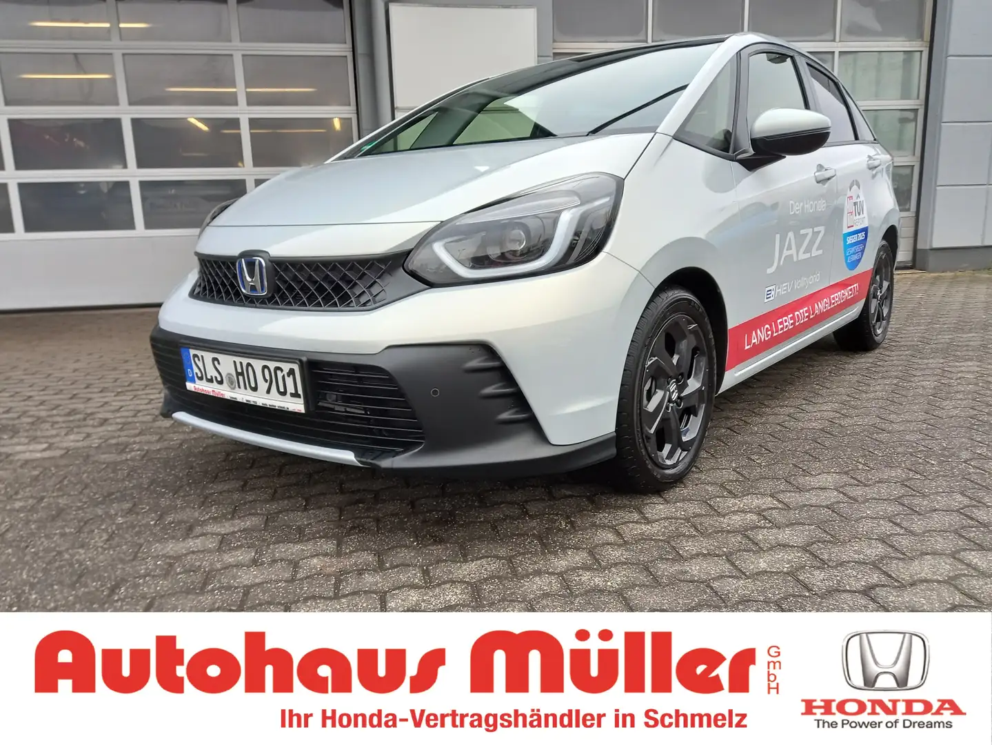 Honda Jazz 1.5 i-MMD Hybrid Advance *BESONDERE HONDA-ALU* Weiß - 1