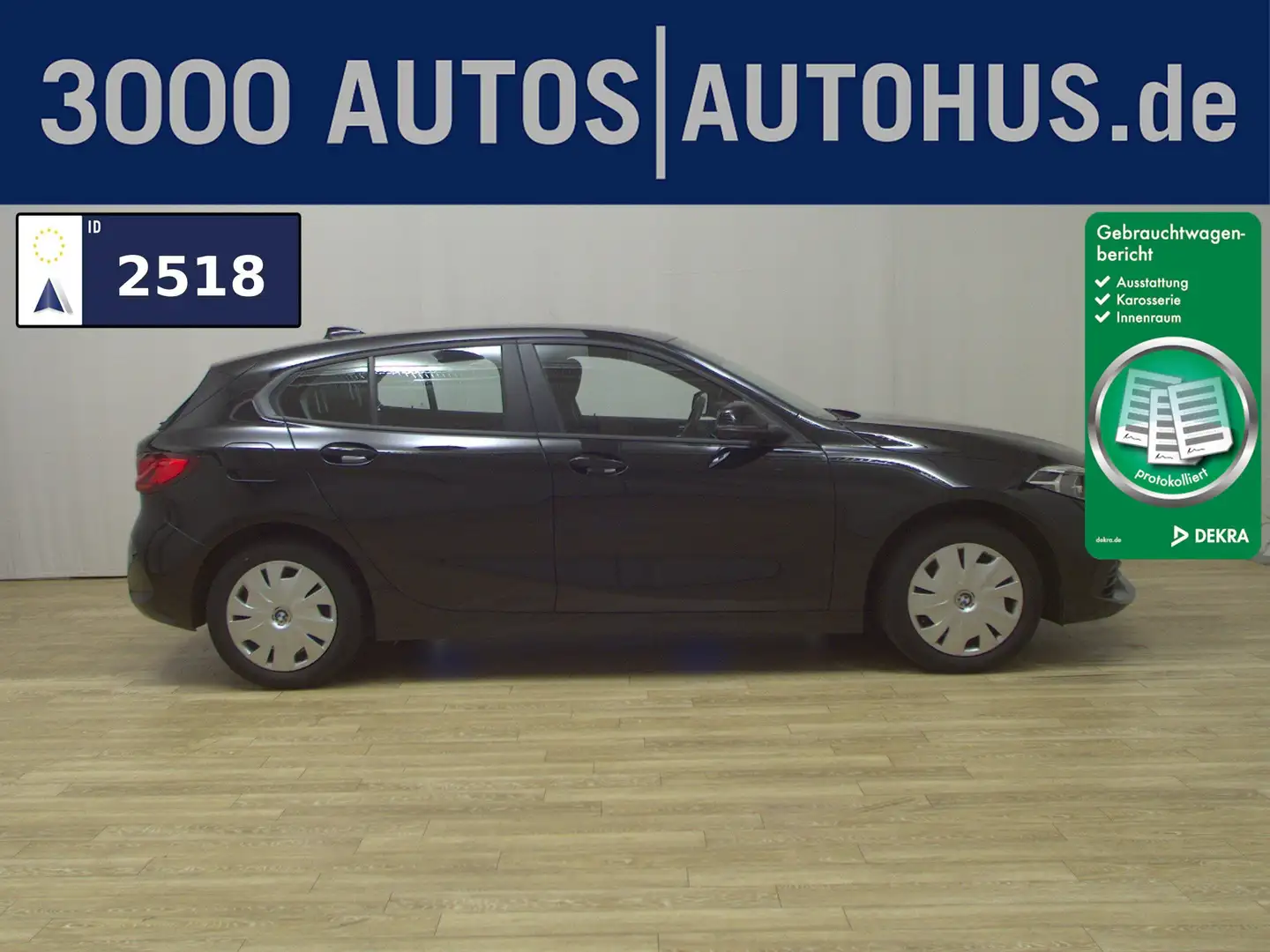 BMW 116 dA Navi LED LC Prof. PDC SHZ Schwarz - 1