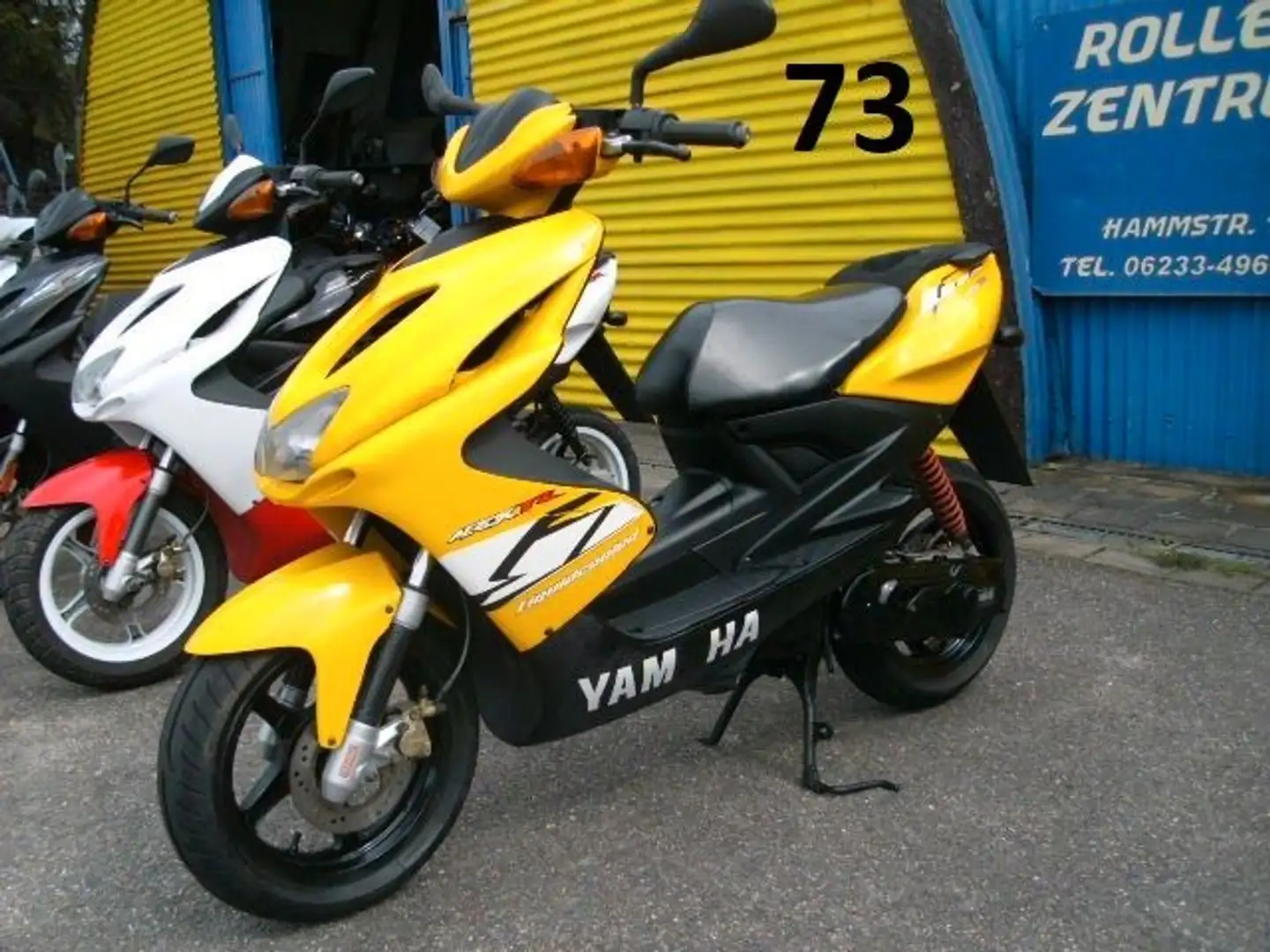 Yamaha Aerox 50 Nitro (7.Stück )*80 Gebrauchte Roller* Yellow - 1