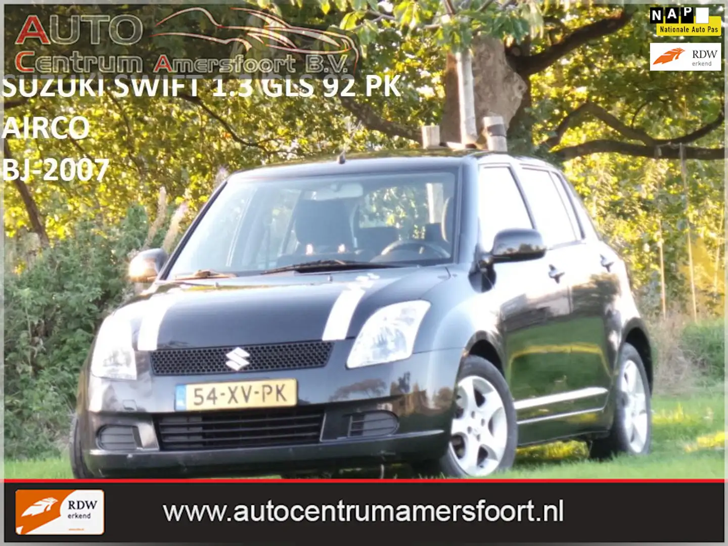 Suzuki Swift 1.3 GLS ( AIRCO + INRUIL MOGELIJK ) Noir - 1