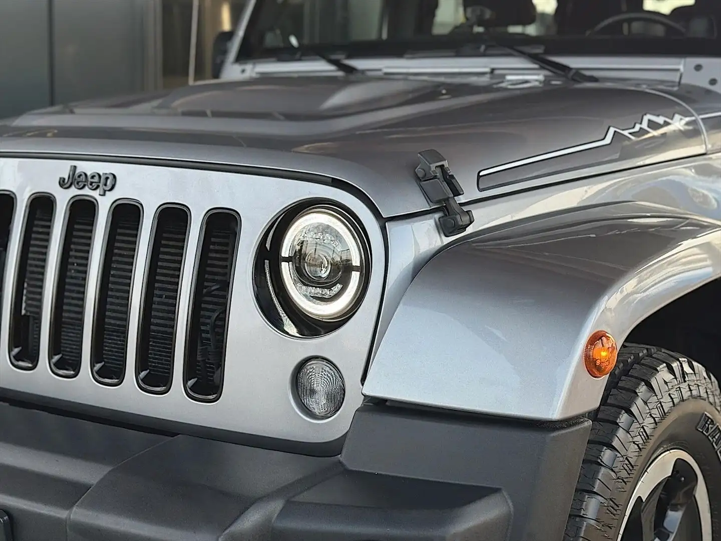 Jeep Wrangler 3.6 V6 4x4 Unlimited Polar *LED*Hardtop Plateado - 2