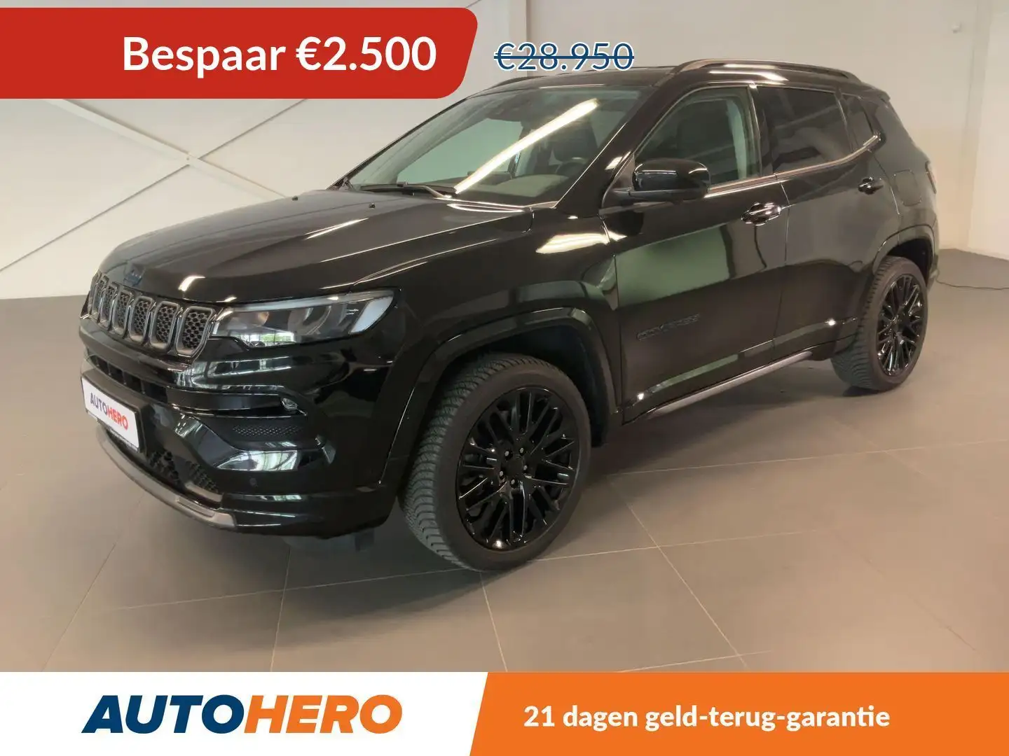 Jeep Compass 1.3 T4 4xe Plug-in Hybrid S Чёрный - 1
