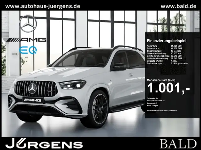 Mercedes-Benz GLE 53 AMG HYB 4M+ Pano/AHK/HUD/360/MLB/Memo/22"