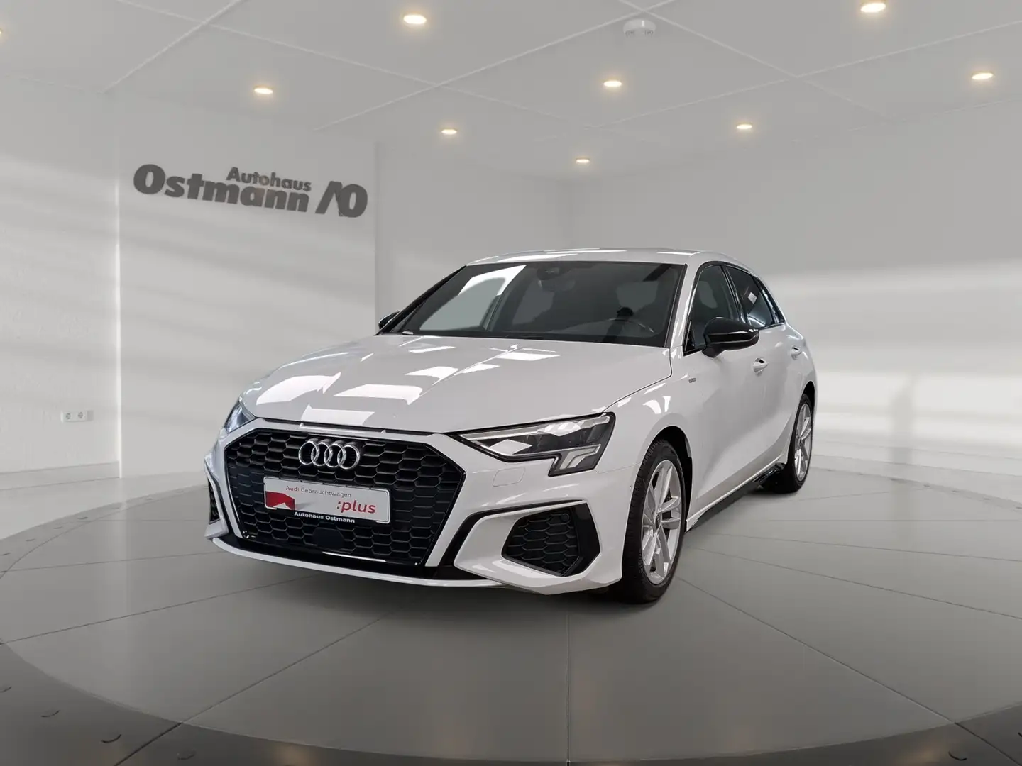 Audi A3 Sportback 30 TFSI S-Line S-Line LED KeyLess Weiß - 2