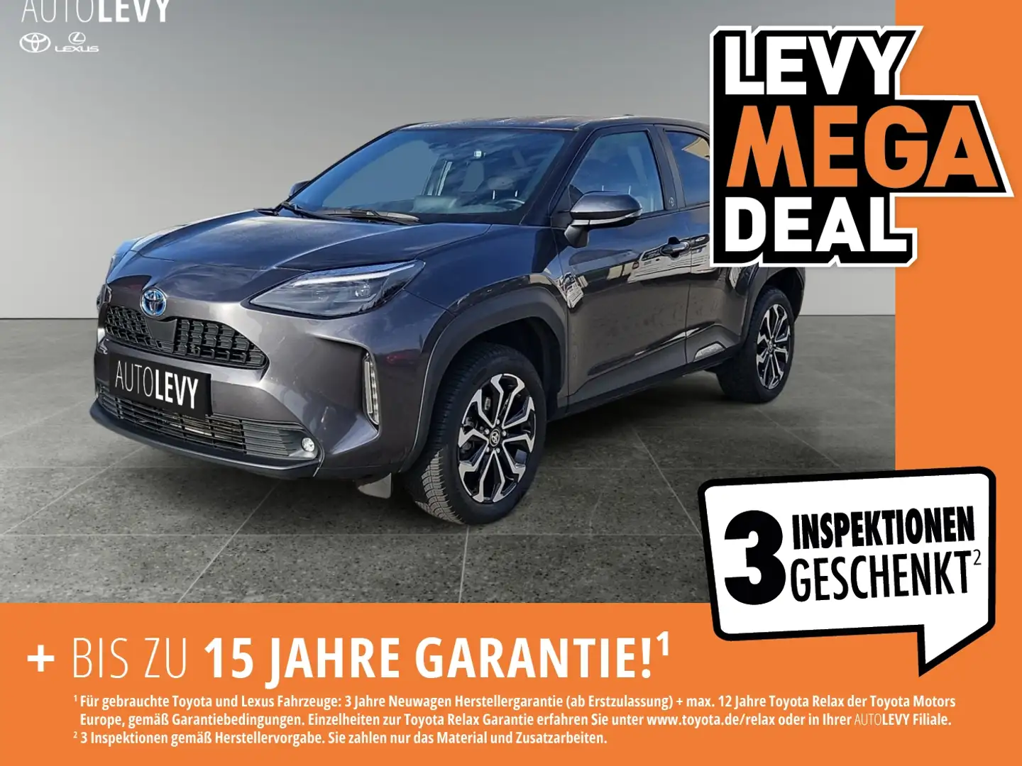 Toyota Yaris Cross 1.5 l Hyb. 4x2 Team D CARPLAY*NAVI siva - 1