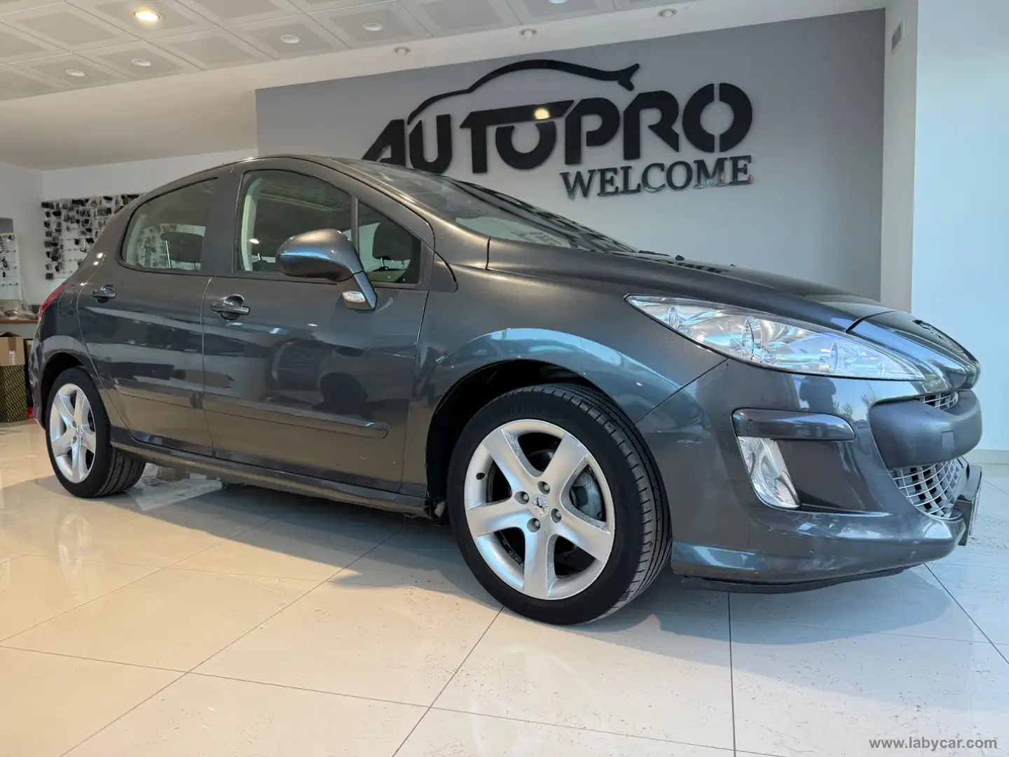 Peugeot 308 1.6 HDi 110 CV 5p. Féline TETTO PANORAMICO Grigio - 2
