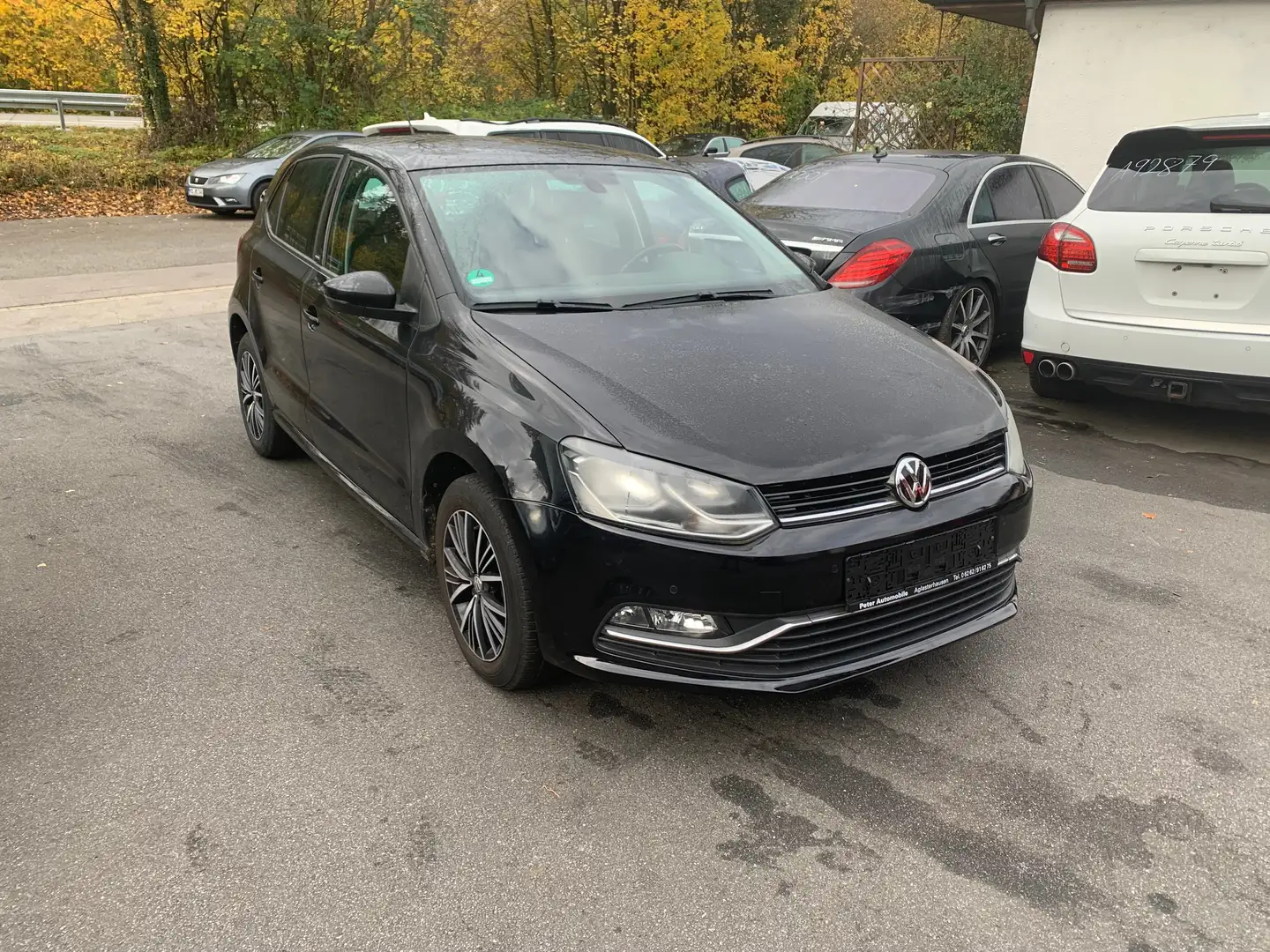 Volkswagen Polo *ALLSTAR*1.HD*TÜV/INSP/REIFEN NEU*25TKM*AUX* Schwarz - 2