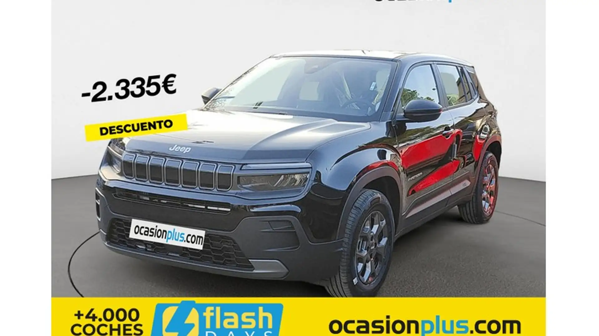 Jeep Avenger 1.2 Longitude 100 Negro - 1