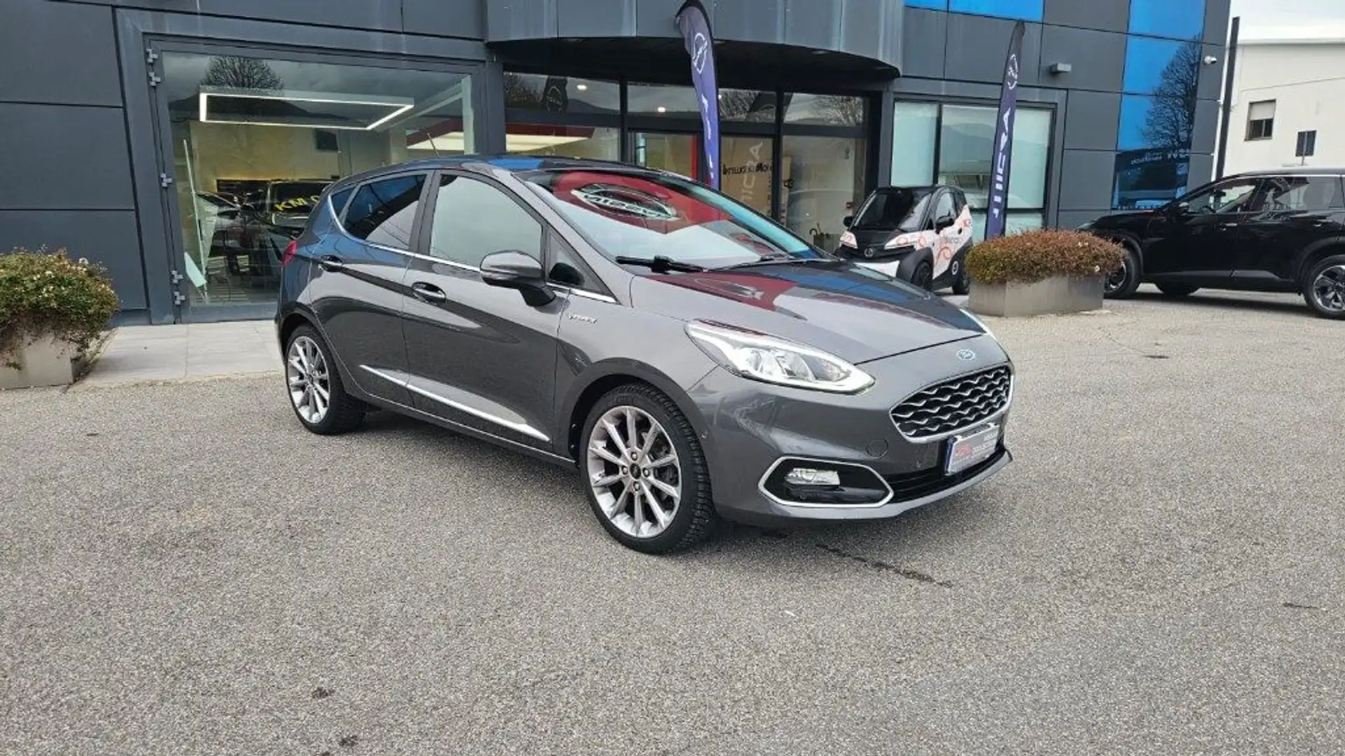 Ford Fiesta 1.0 Ecoboost 100 CV 5 porte Vignale Grau - 2