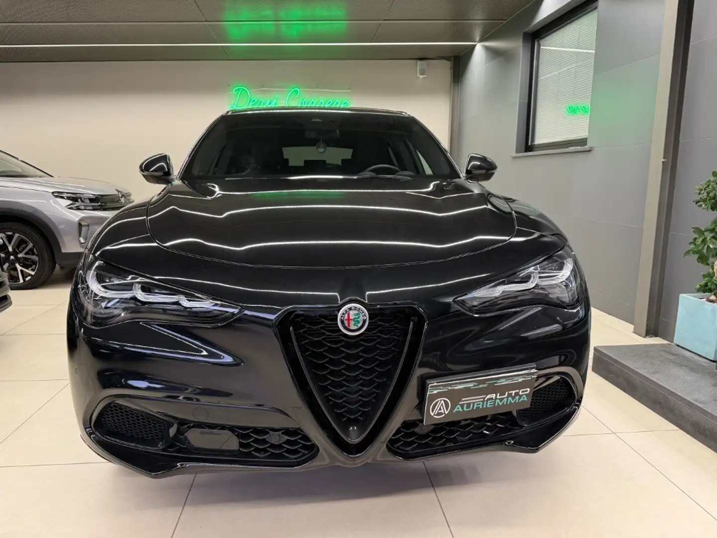 Alfa Romeo Stelvio 2.2 T 210 CV Q4 VELOCE UFFICIALE ITALIA Nero - 2