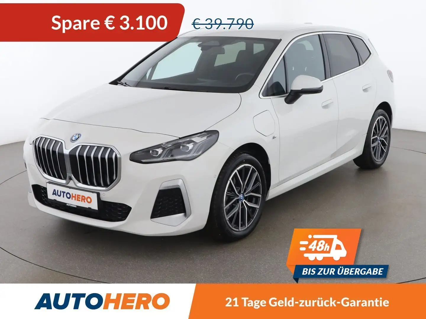 BMW 225 225e Active Tourer xDrive M Sport Aut. *LED*HUD* Weiß - 1