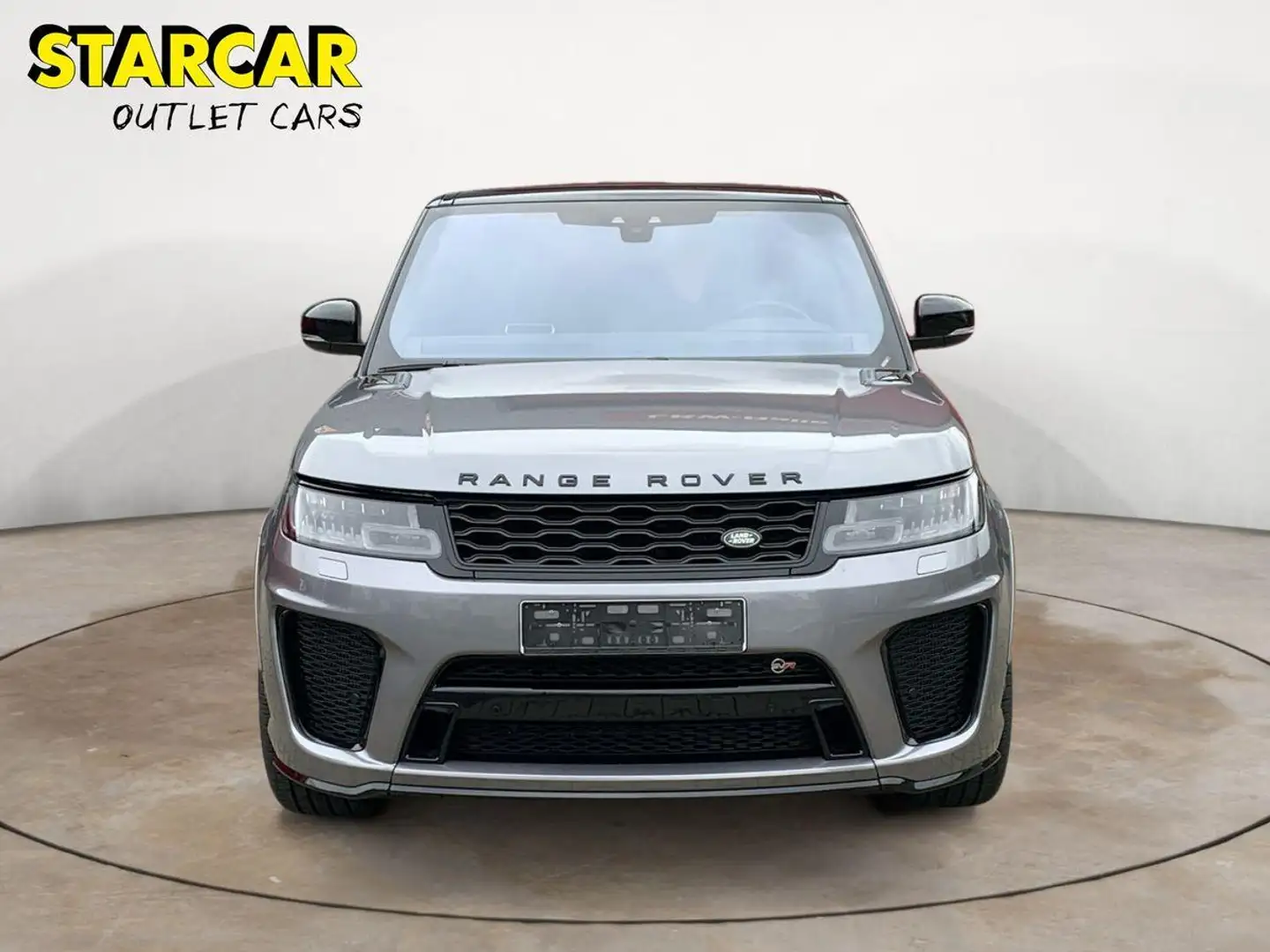 Land Rover Range Rover Sport SVR 5.0 V8+PANO+LEDER+LASER+ Grijs - 2