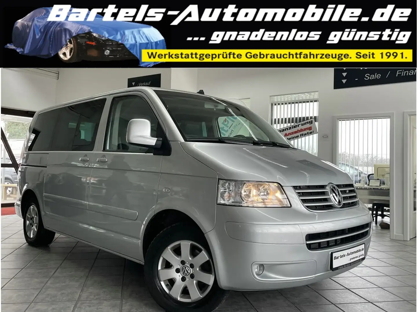 Volkswagen T5 Multivan 2.5 TDI DPF Comfortline, Leder, GSHD Ezüst - 1