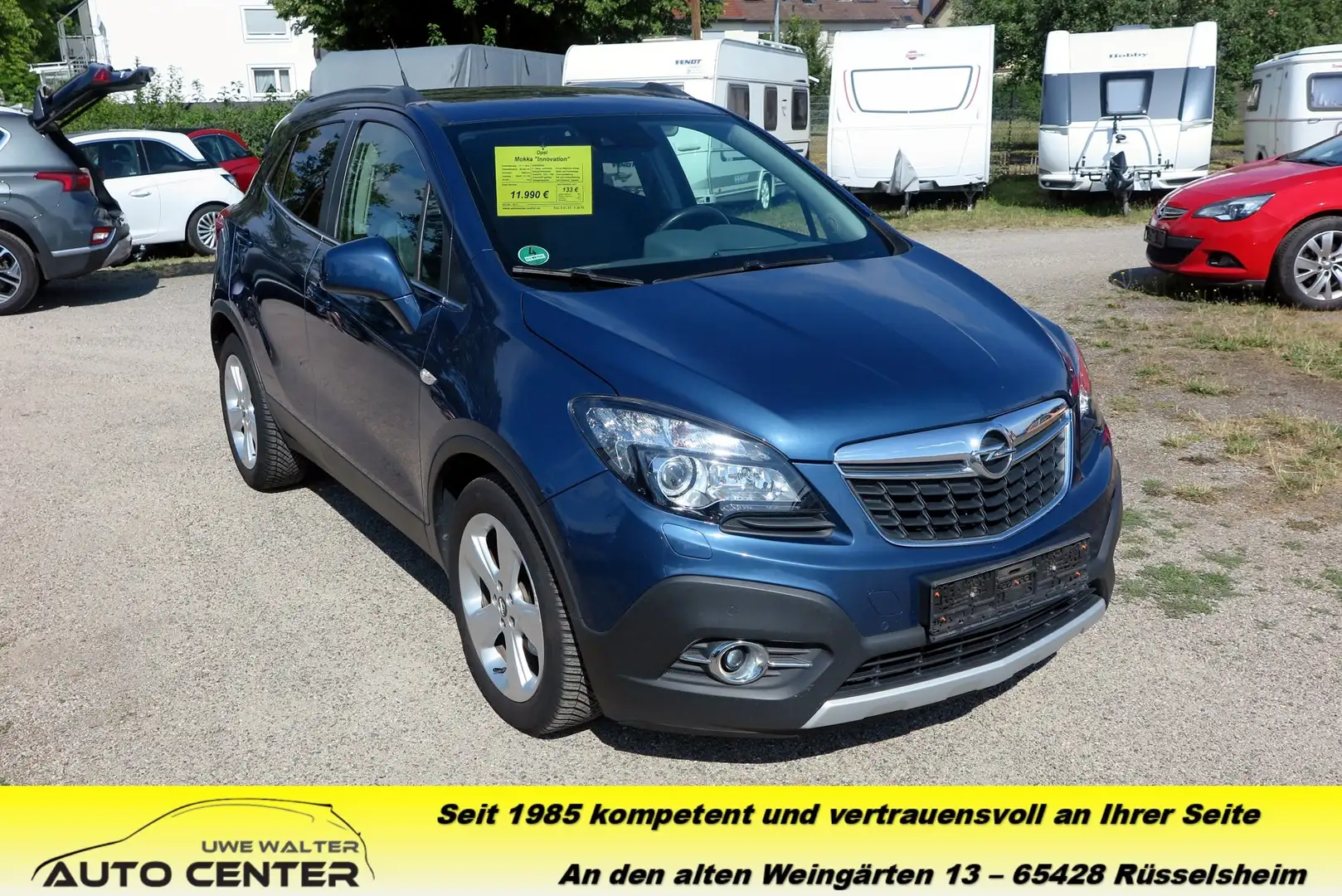 Opel Mokka A 1.7 CDTI Automatik Innovation - Navi - Leder Blau - 1