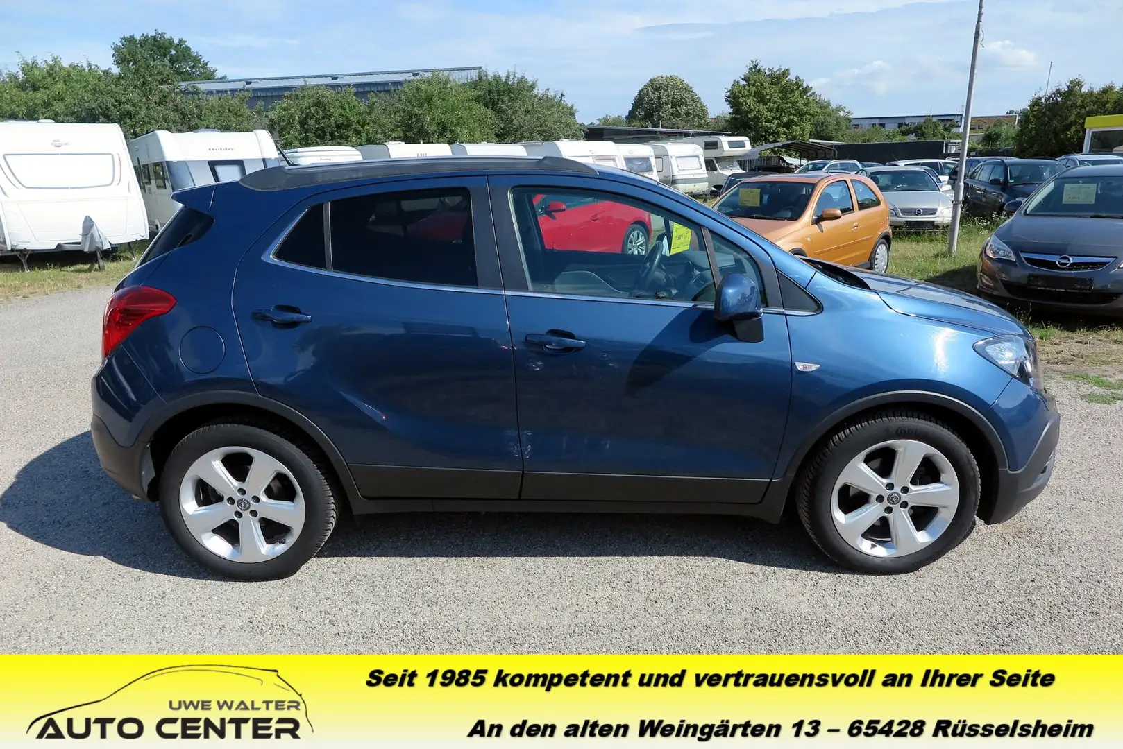 Opel Mokka A 1.7 CDTI Automatik Innovation - Navi - Leder Blau - 2