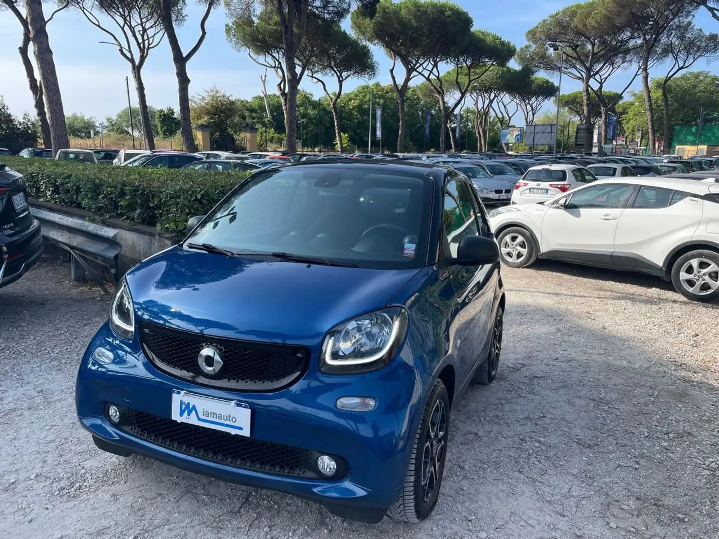 smart forTwo 1.0cc CABRIO PASSION 71cv BLUETOOTH CRUISE CERCHI Blu/Azzurro - 1