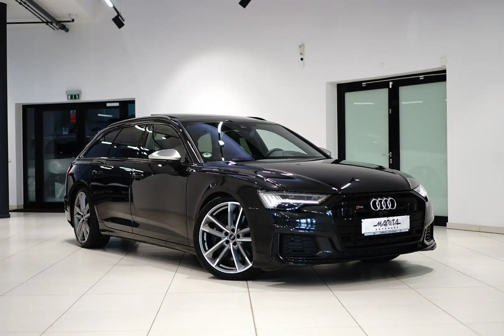 Audi S6 AVANT 3.0|RS-SITZE|HUD|LUFT|MEMO|PANO|3D|B&O| Gris - 1