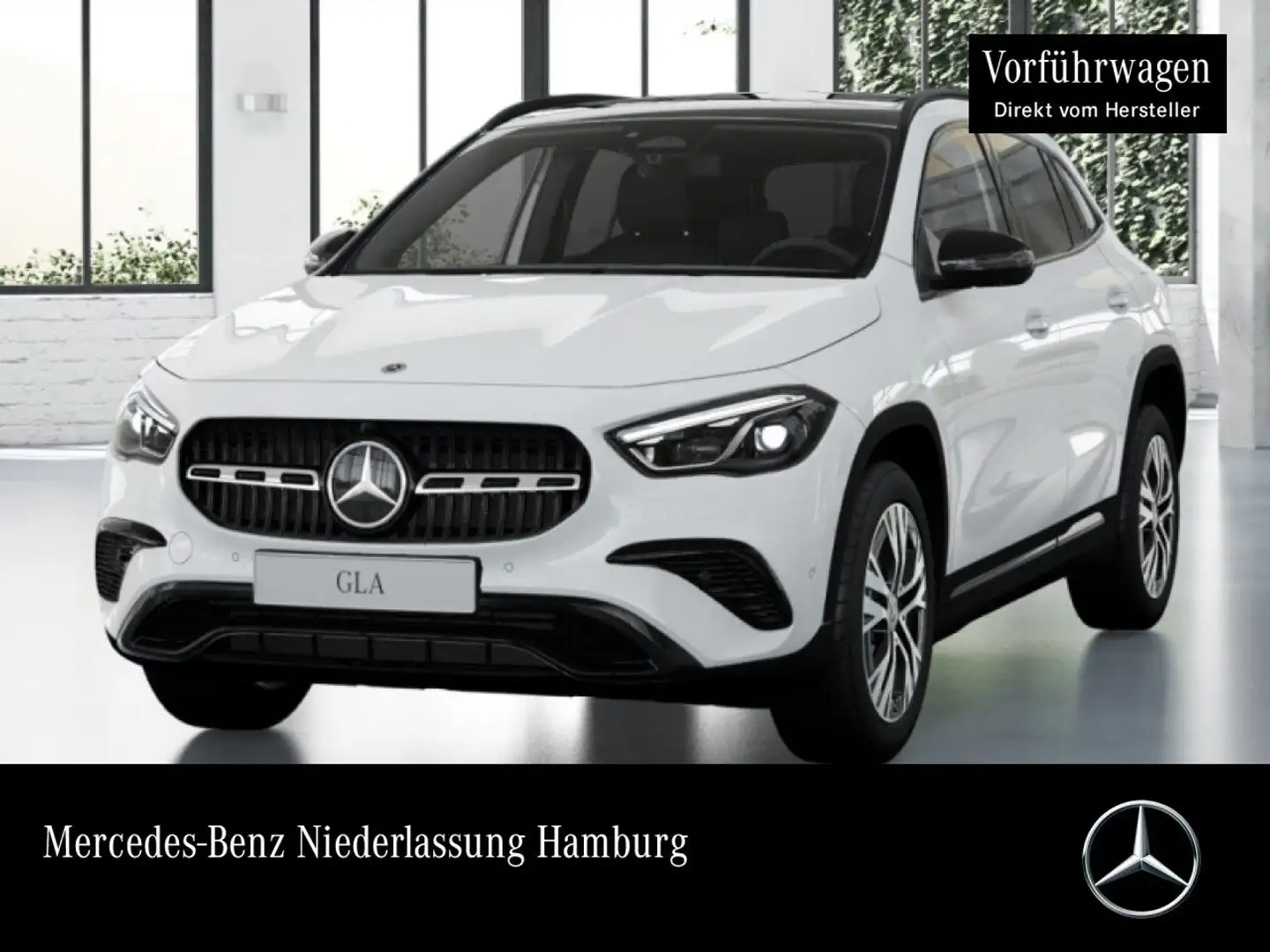 Mercedes-Benz GLA 250 e PROGRESSIVE+NIGHT+PANO+360°+MULTIBEAM Weiß - 1