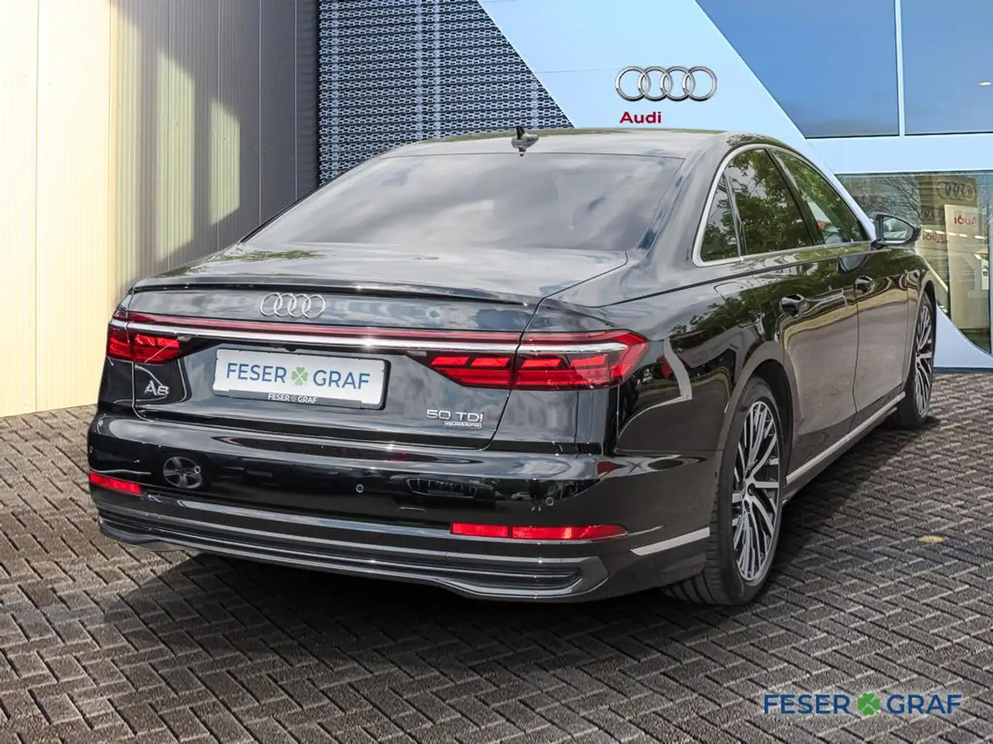 Audi A8 50 TDI /Leder/Pano/HuD/Massage/Kameras Negru - 2