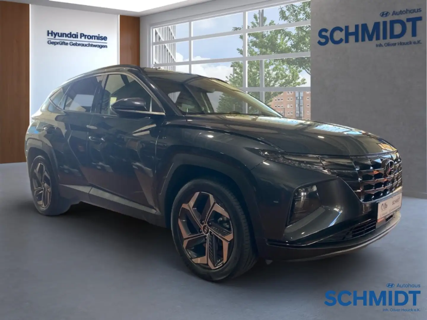 Hyundai TUCSON Trend Plug-In Hybrid 4WD Navi Digit.-Cockpit LED A Gris - 2