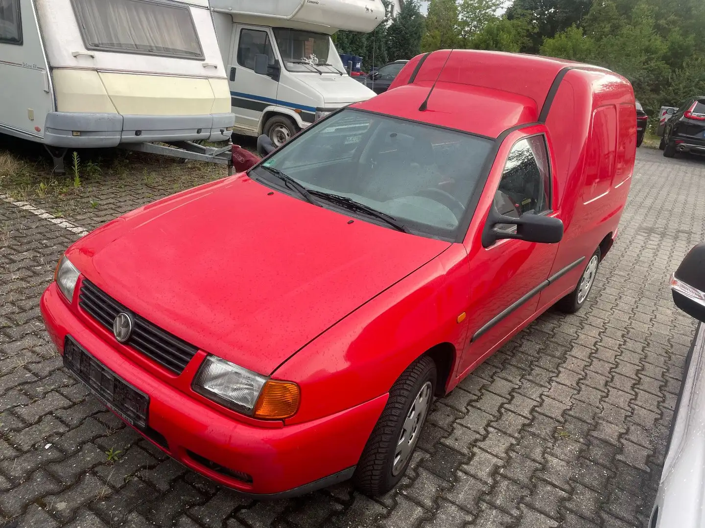 Volkswagen Caddy /Kasten Rood - 2