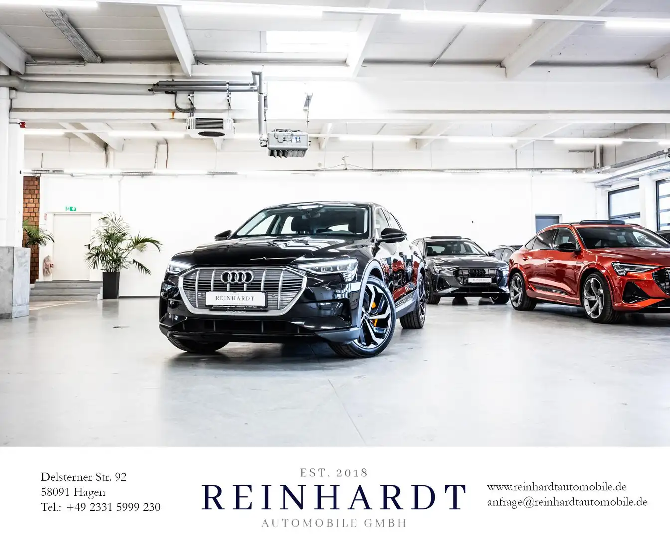 Audi e-tron 55 QUATTRO 21Z./INTERFACE/SHZ/DAB/AIR-SUS Schwarz - 1