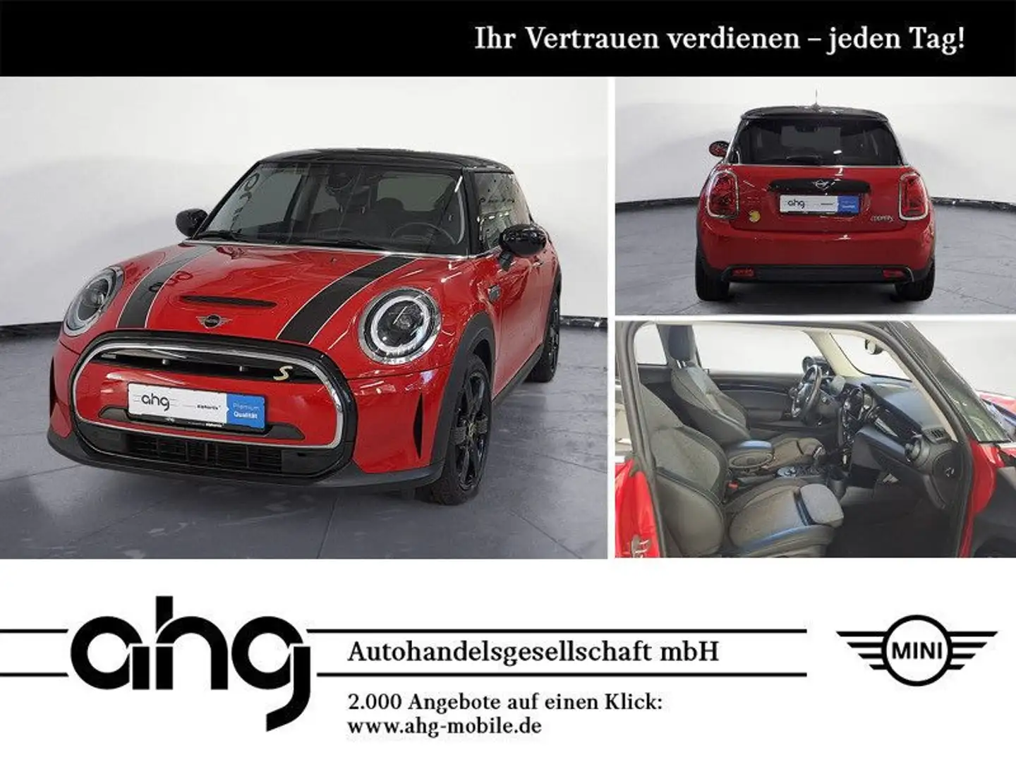 MINI Cooper SE . Classic Trim Navi Bluetooth PDC Klima Rot - 1