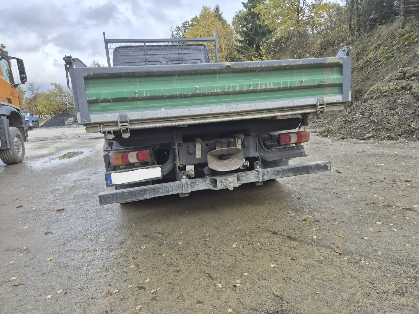 Mercedes-Benz Atego Meiler Kipper Grün - 2