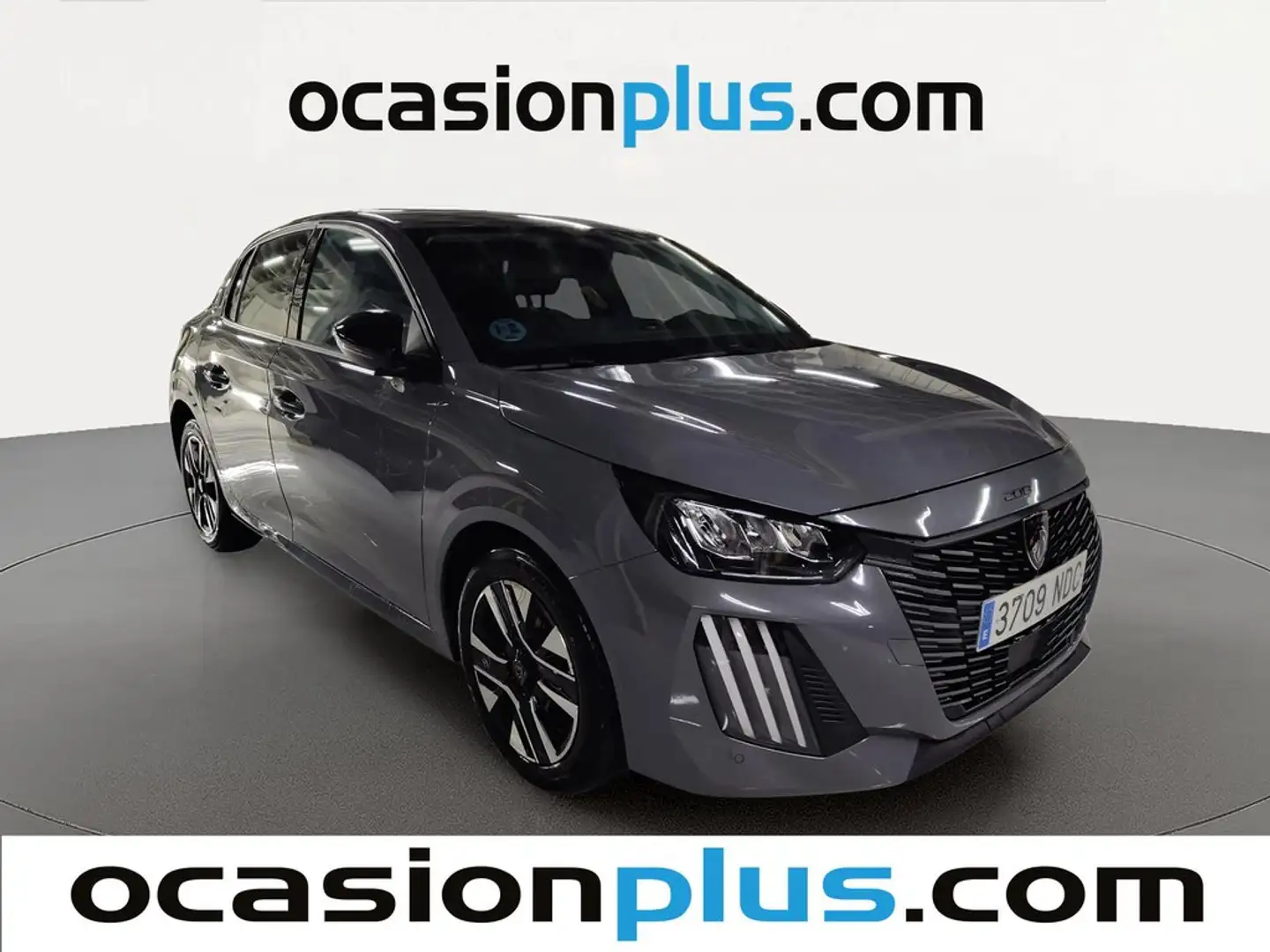 Peugeot 208 1.2 Puretech S&S Allure 100 Gris - 2
