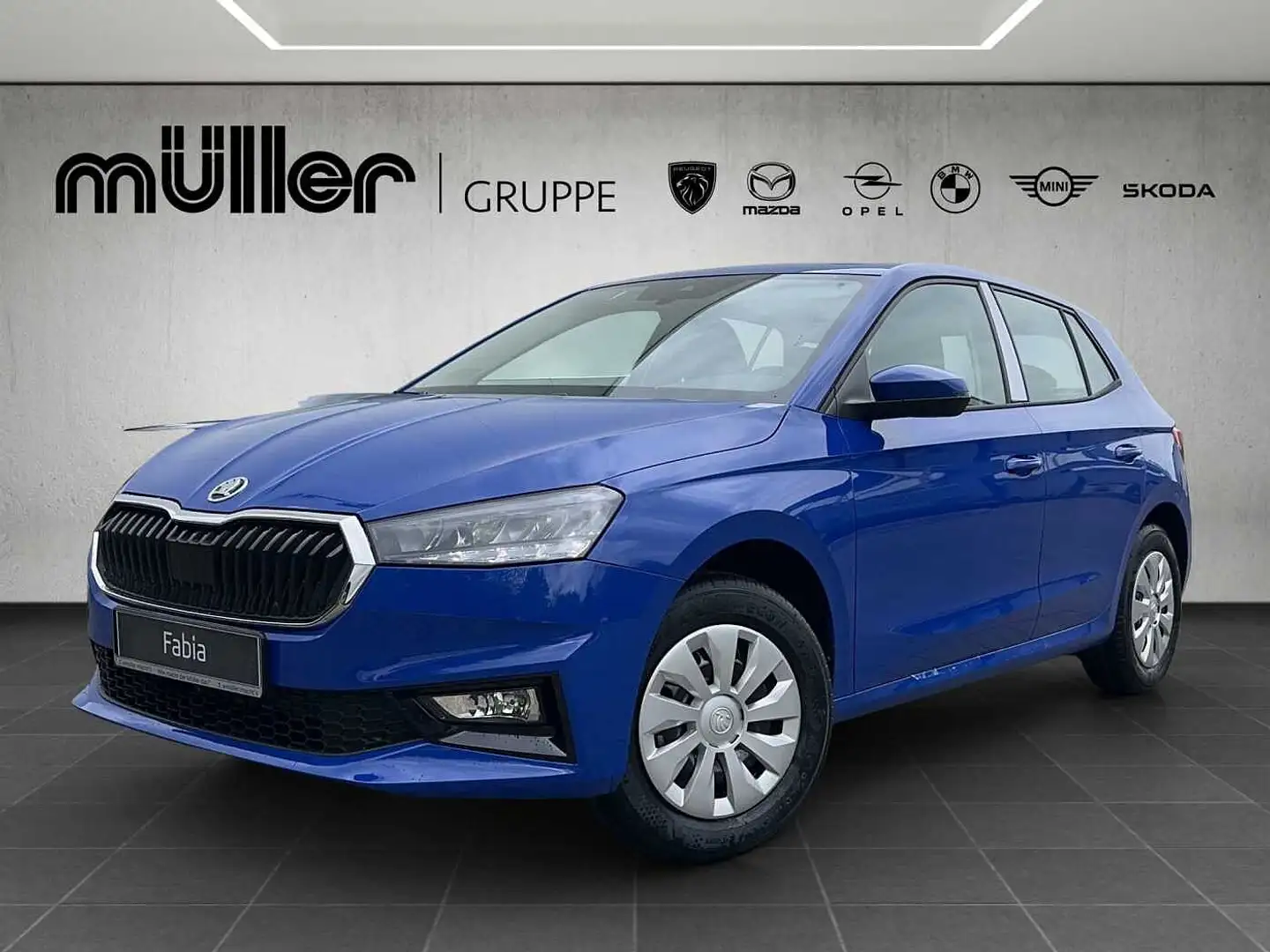 Skoda Fabia Essence 1.0 MPI Blau - 1